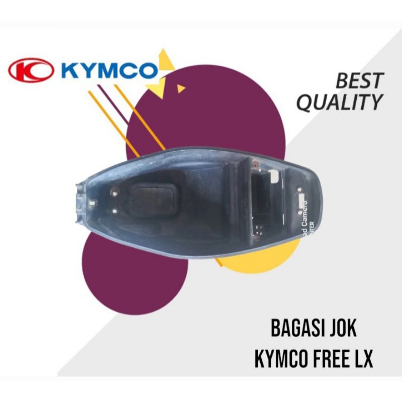 BAGASI JOK KYMCO FREE LX / LIBERO ORI SECOND