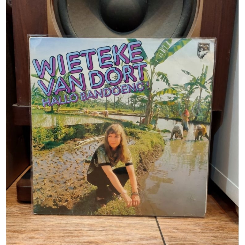 12" Vinyl Piringan Hitam WIETEKE VAN DORT - Hallo Bandoeng
