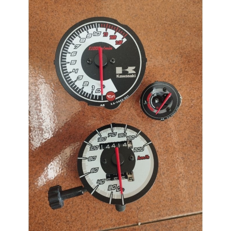 mesin spidometer ninja rr new copotan mulus