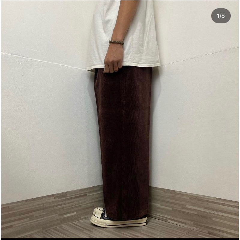 EDDIE BAUER CORDUROY PANTS BROWN