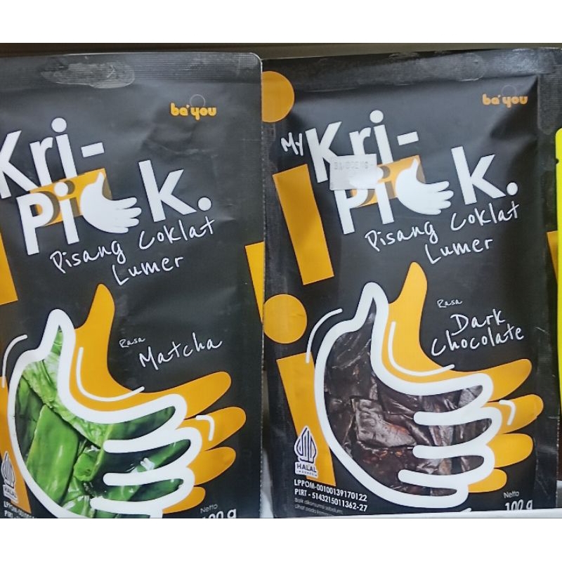 

Keripik Pisang Lekoh My Kripick Pisang Coklat Lumer Dan Matcha