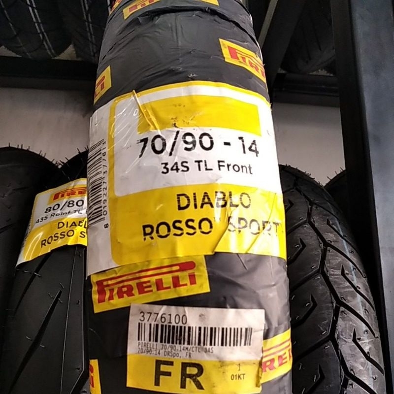 Ban Motor Pirelli Diablo Rosso Sport 70/90 r14