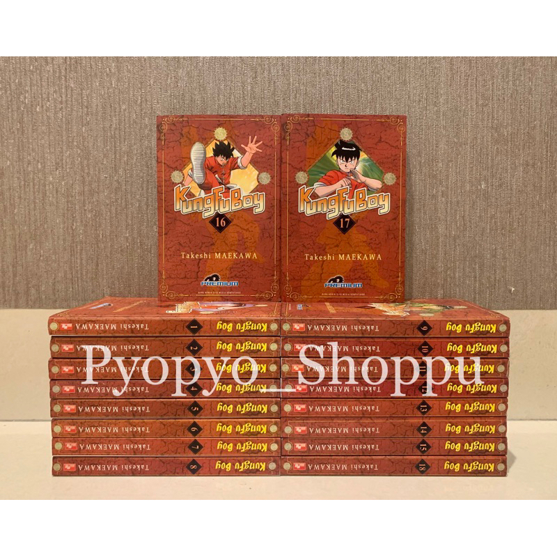 Komik Manga Set Kungfu Kung Fu Boy Premium 1-16,17,18