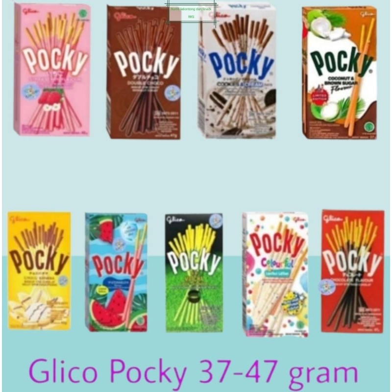 

Glico Pocky Regular Biskuit Stik Salut Coklat