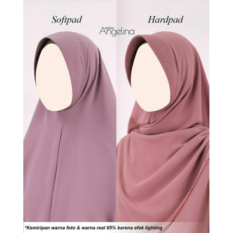 fatima khimar dan zulaikha khimar Atelier Angelina size S dan M (baca deskripsi)