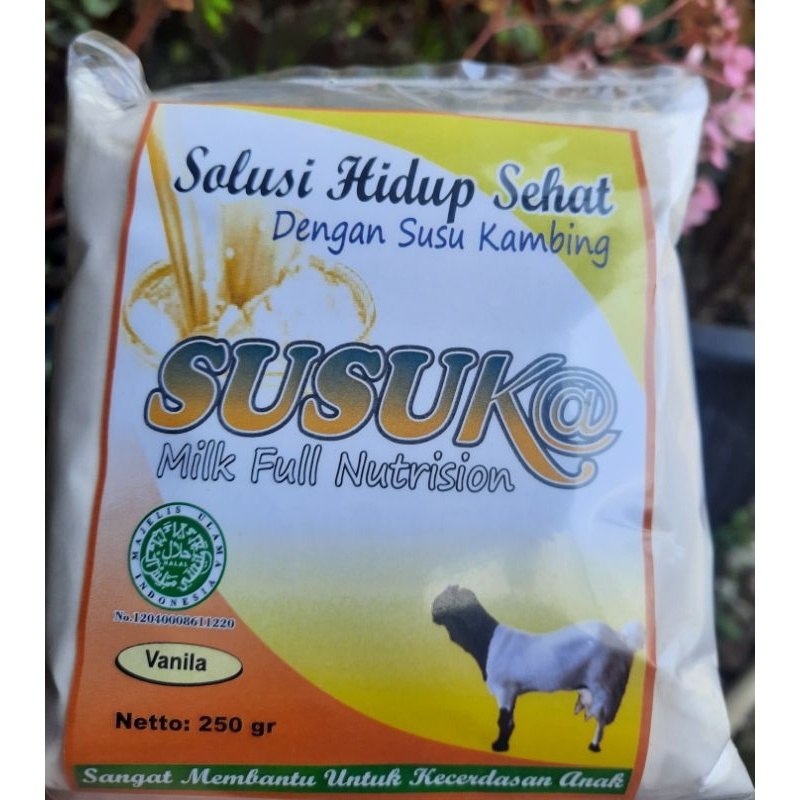 

Susu Kambing Etawa Susuka Rasa Vanila