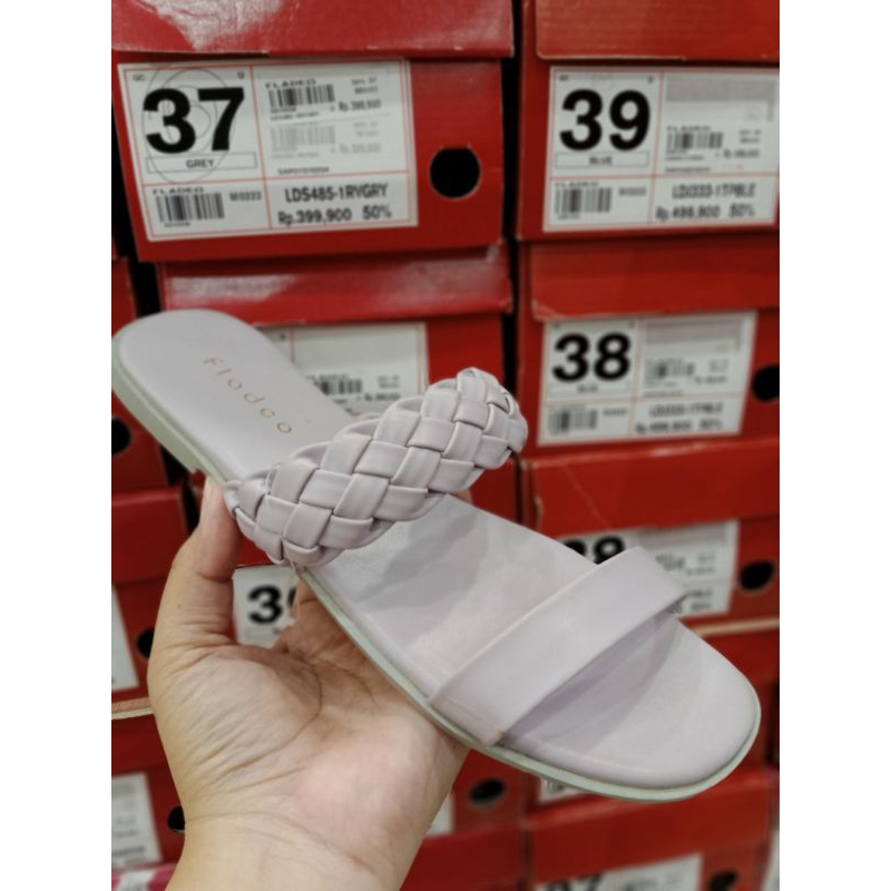 sandal teplek fladeo Branded Matahari original