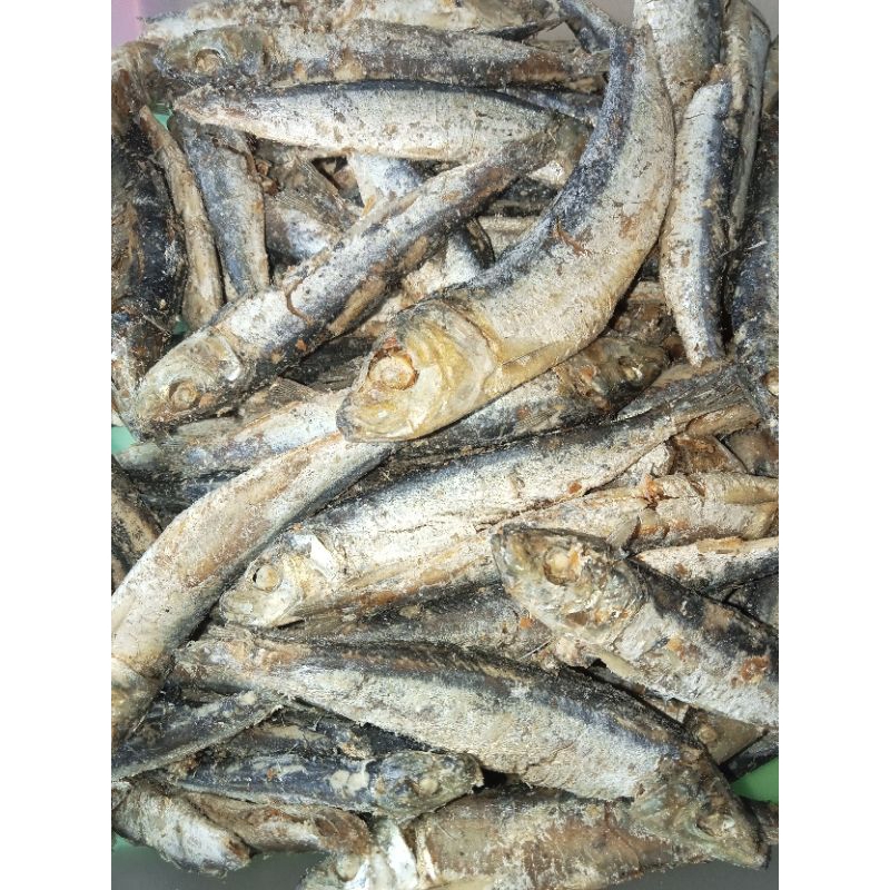 

ikan asin rebus