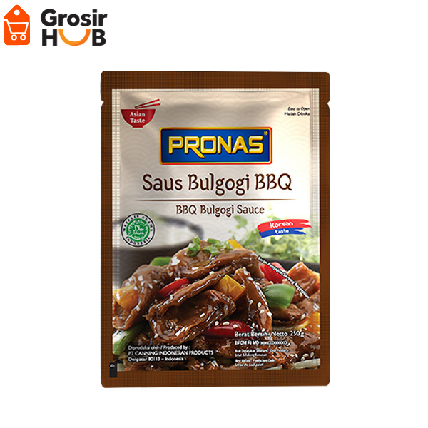 

Pronas Saus Korean Bulgogi BBQ 250gr