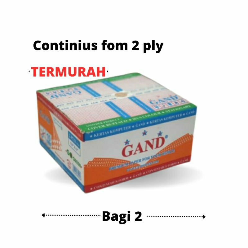 

Continius fom 2rangkap bagi2 isi 500/kertas print bagi2 500 sheet