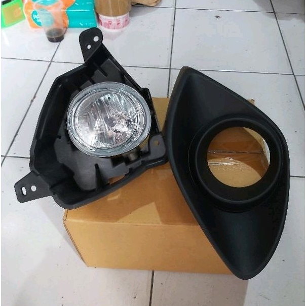 foglamp mazda 2 dan cover kiri original