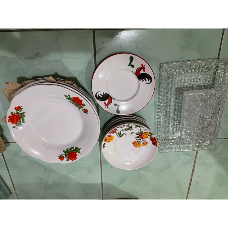 Teflon Grill 20cm teflon 24cm piring keramik