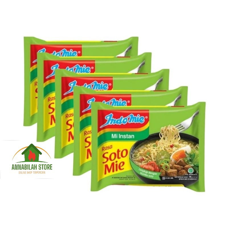 

Indomie Soto Paket Hemat isi 5 bungkus x 85 gram Termurah