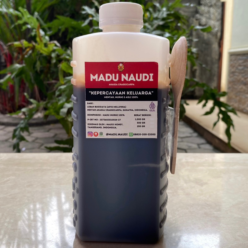 

QH MADU NAUDI 1KG all varian MENTAH MURNI ASLI 100% bersanad jelas