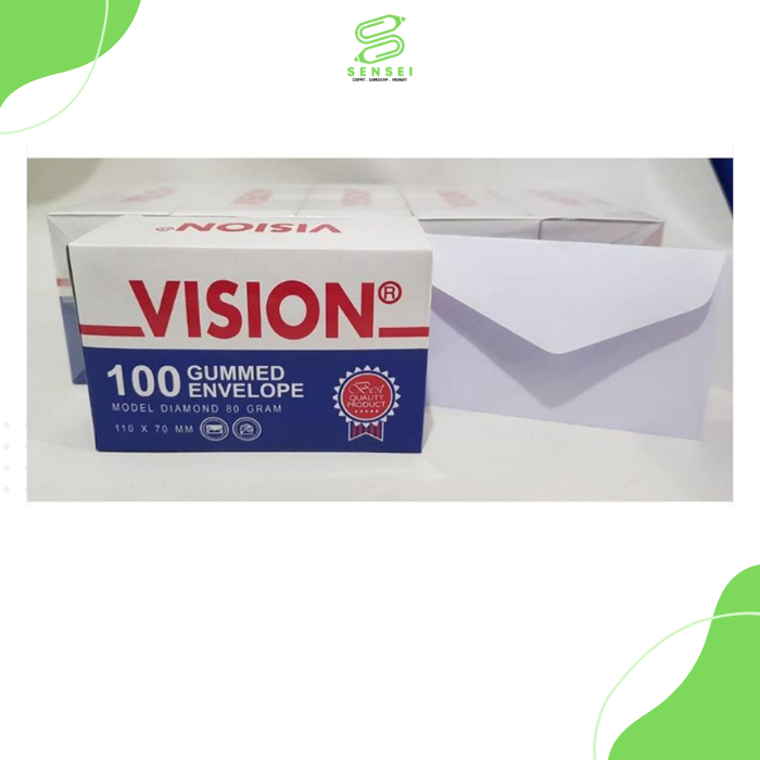 

100 Pcs Amplop Mini Vision / Amplop Mini