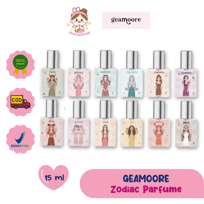 ZODIAC PARFUME GEAMOORE | PARFUM ZODIAK GEAMOORE 15 ml Spray
