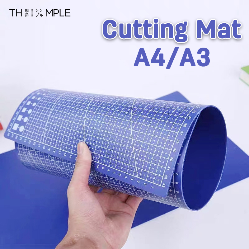 

Cutting Mat A3 A4 A5 PVC - Alas Potong Prakarya - Papan Ukuran Menjahit - Cutting Pad Board/DIY Tool Cutting Board-THIMPLE