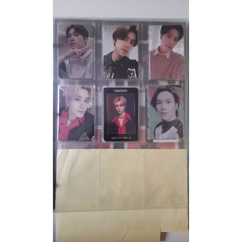 wts photocard hendery awaken/baseball/our home/access card/arrival/owhat