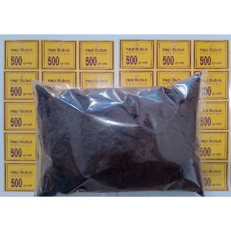 

Kopi bubuk harga ekonomis kemasan 500 gram