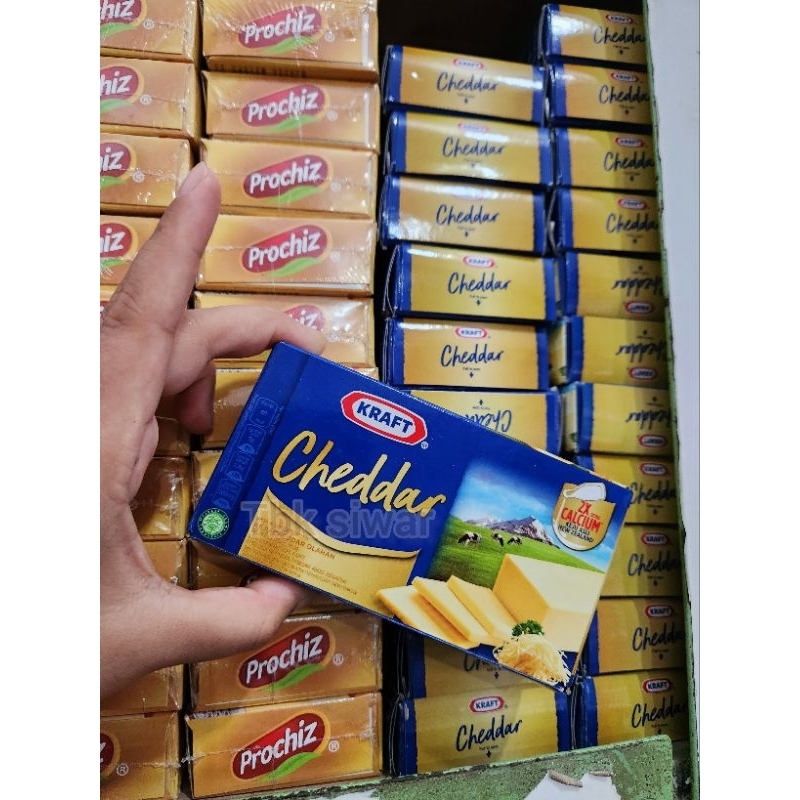 

keju kraft cheddar 160gr