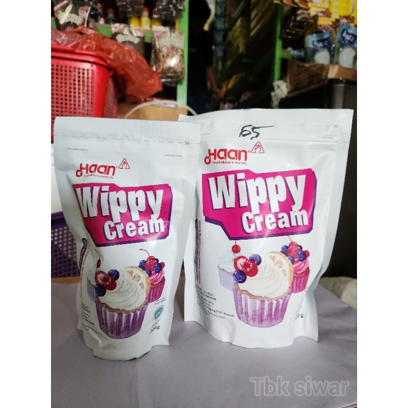 

wippy cream haan bubuk 200gr dan 400gr