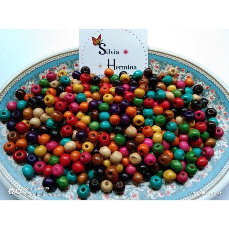 Mote Kayu Bulat 1 Pon