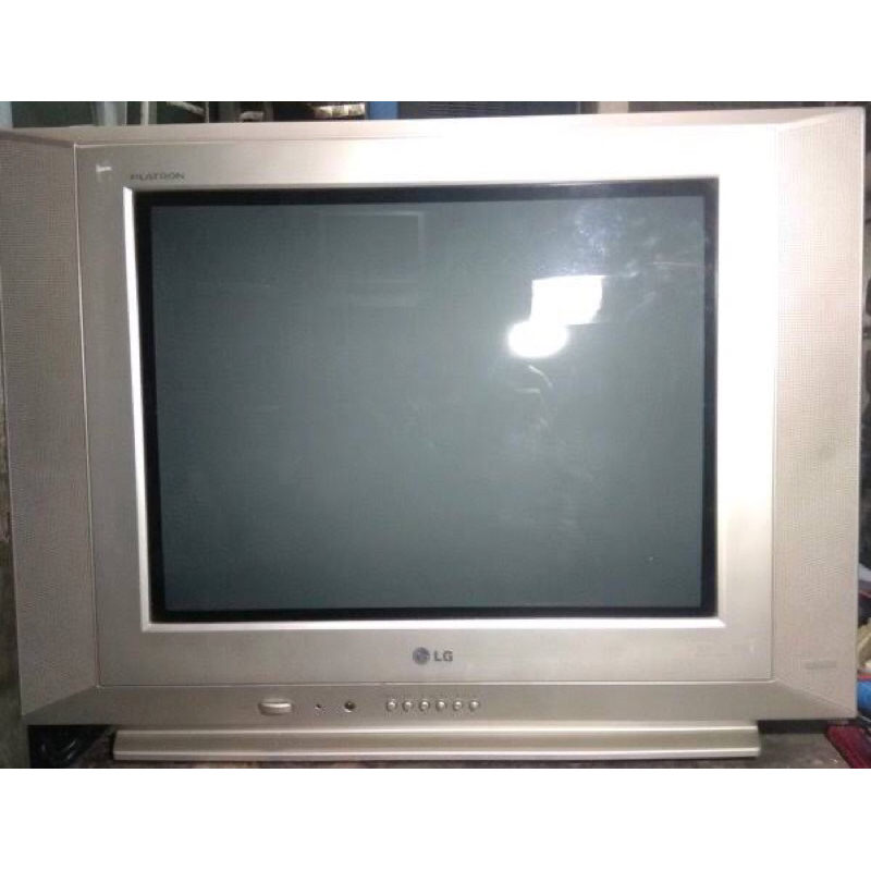 LG FLATRON TV Silver 21 Inch LAYAR DATAR