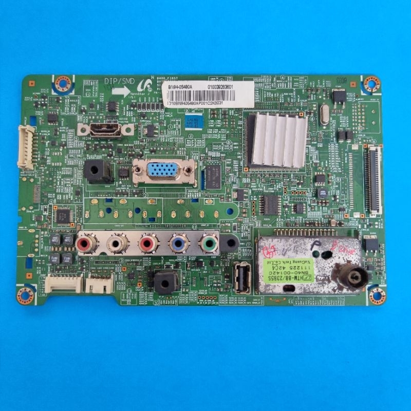 mb - mobo - mainboard - mhoterboard - module - mesin tv Samsung LA19D400 LA19D400E1 XXD
