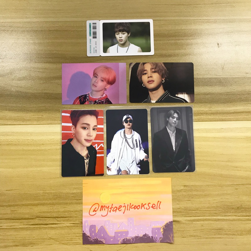 BTS JIMIN PHOTOCARD 2ND MUSTER CARD TICKET 17520 BINGO PUP UP PERSONA THE BEST POB WEVERSE GIFT JAPA