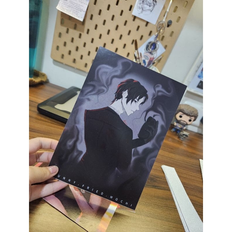 Artprint A5 Library of Ruina The black silence by Funny.fried.mochi