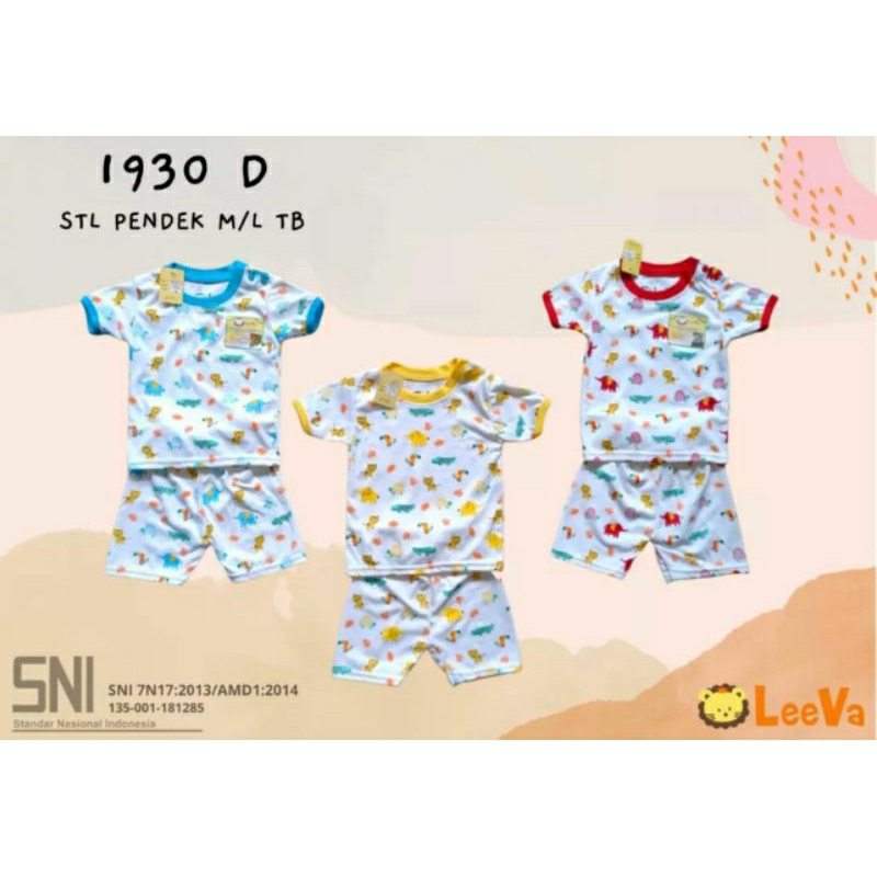 Leeva ML setelan pendek anak / setelan anak murah