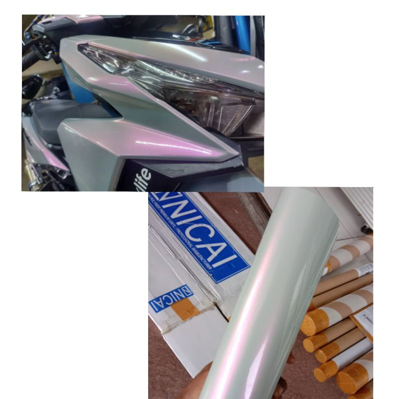 Stiker skotlet lembayung grey purple scotlet lembayung grey purple