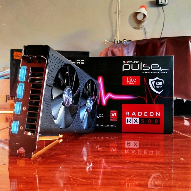VGA SAPPHIRE PULSE RX 580 8GB DDR5 ( LIKE NEW )
