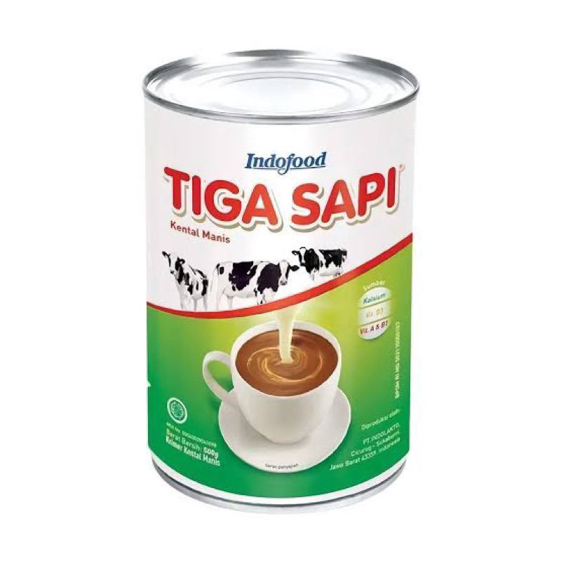 

Susu tiga sapi kental manis