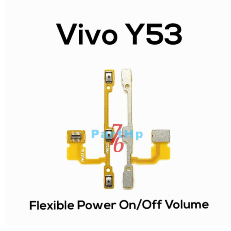 Flexible Konektor Power On Off Volume Vivo Y53 / 1606 - Fleksibel