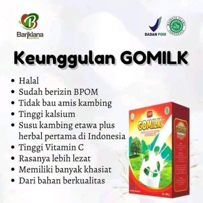 

PAKET RESELLER GOMILK Susu Etawa Gomilk disc 20%