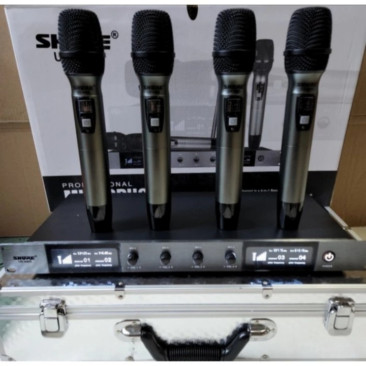 Mic Wireless Isi 4 Handle Shure UR4400 / UR 4400