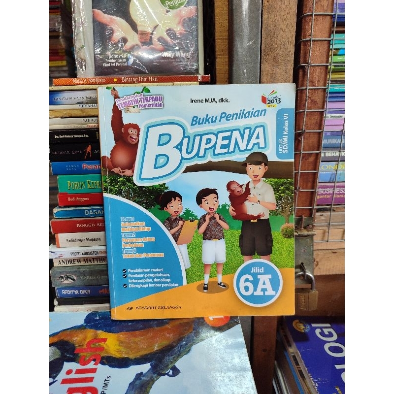 bupena kelas 6 SD. jilid A. erlangga