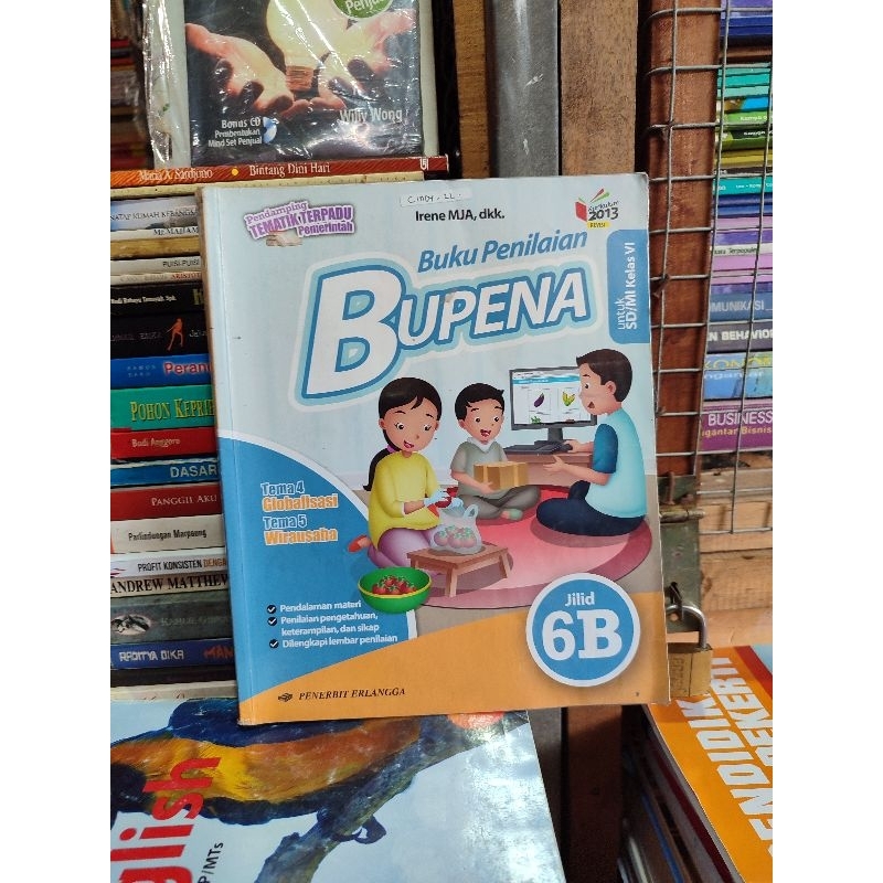 bupena kelas 6 SD. jilid B. erlangga