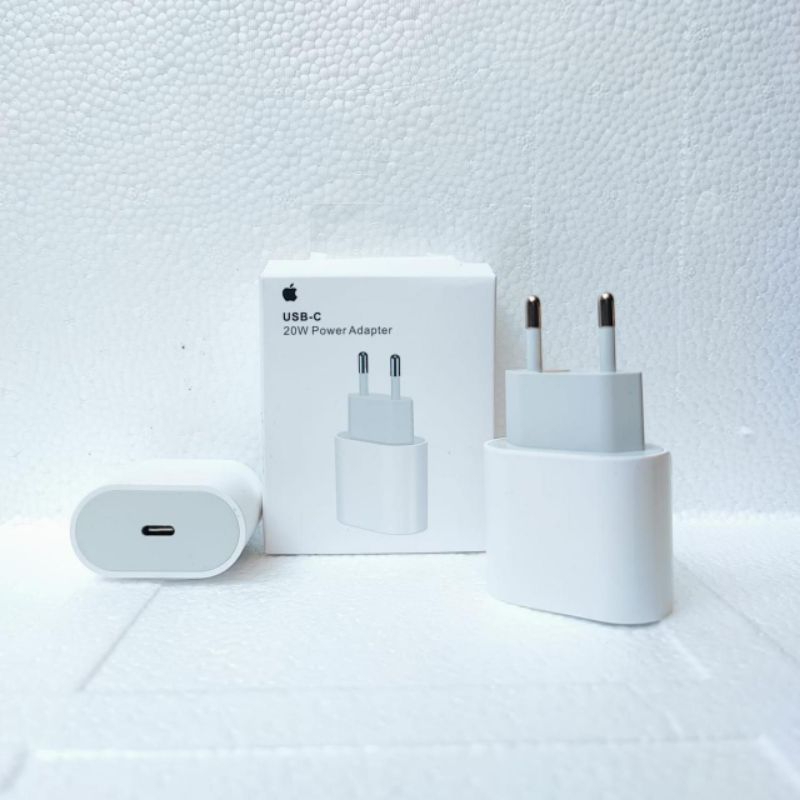 adaptor 20W iPhone original colokan type-C ke type-C for adaptor USB makaron