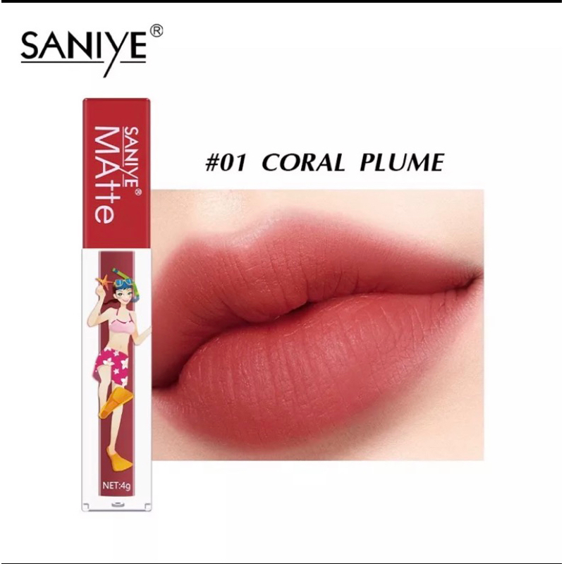 SANIYE Lipcream Matte, Lipcream Matte, Lipcream Viral