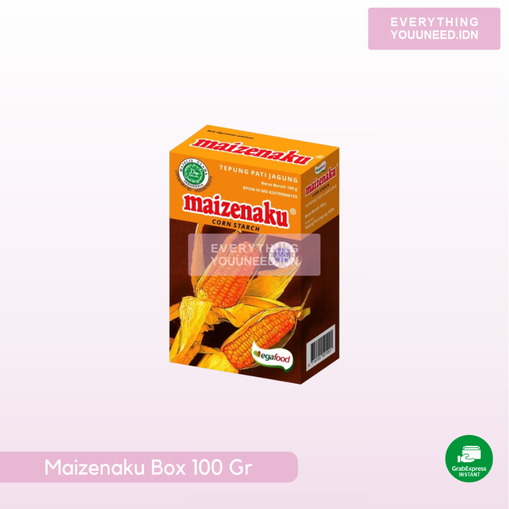 

Maizenaku Tepung Pati Jagung 100g ( Box )