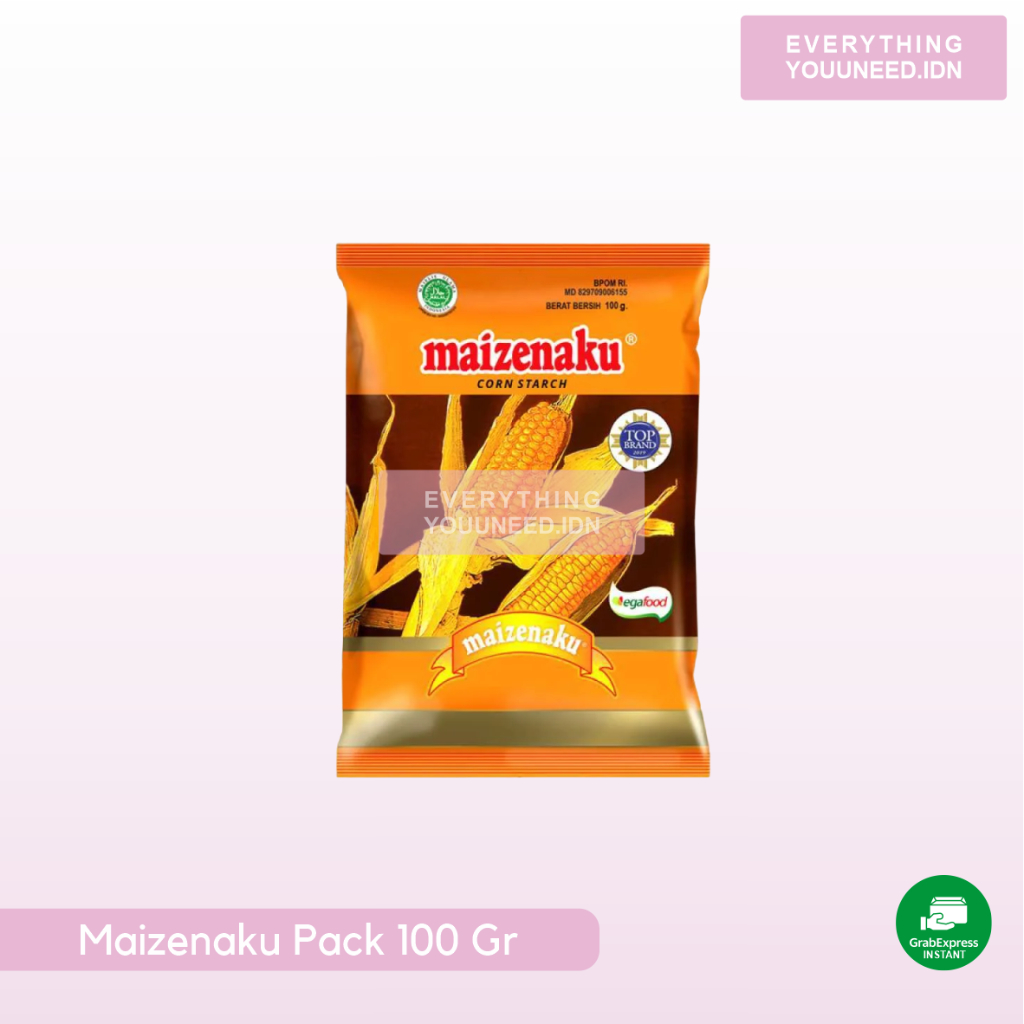 

Maizenaku Tepung Pati Jagung 100g ( Pouch )