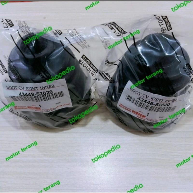 BOOT CV JOINT IN KARET BOOT CV JOINT DALAM TOYOTA YARIS VIOS ORIGINAL