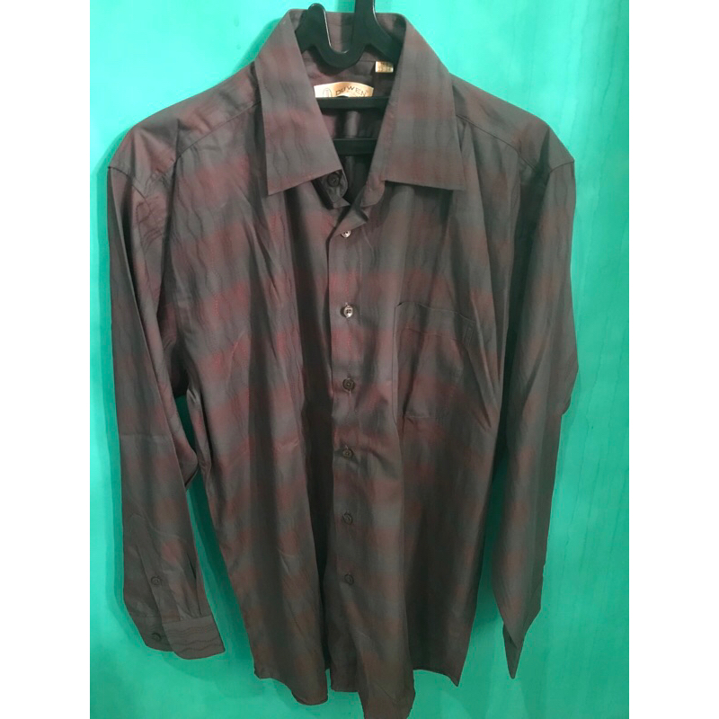 Preloved Kemeja Panjang merk Duwen Exellent ukuran 16 1/2 33-34