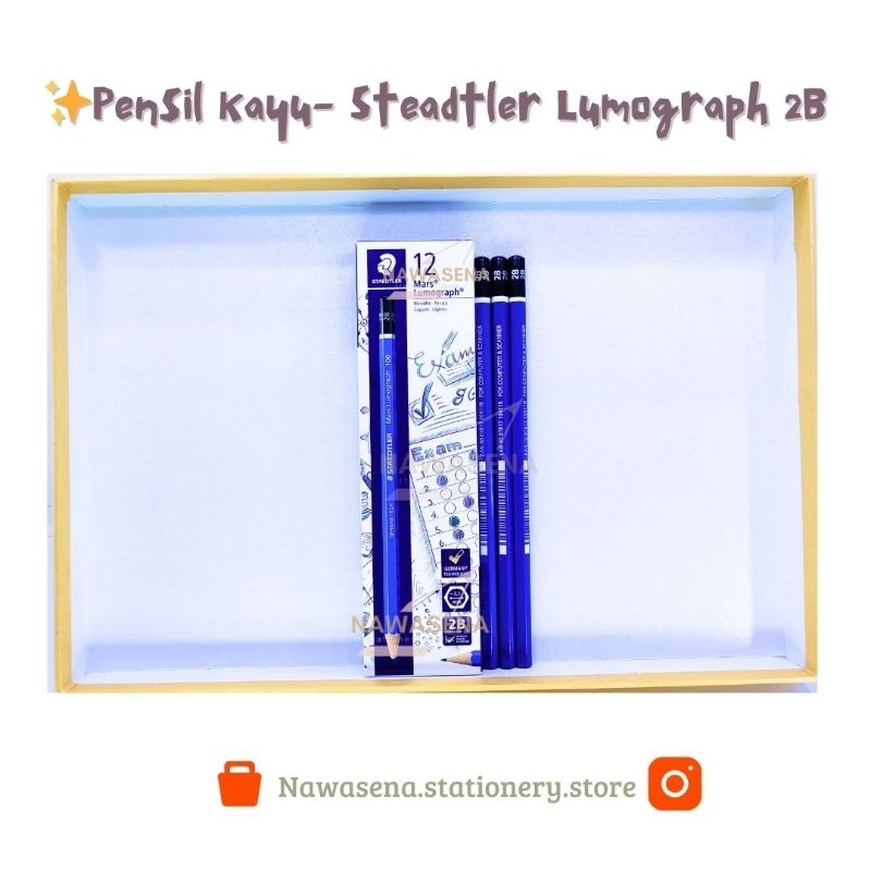 

✨Staedler - Pensil Kayu Staedler 3B LJK Mars Lumograph