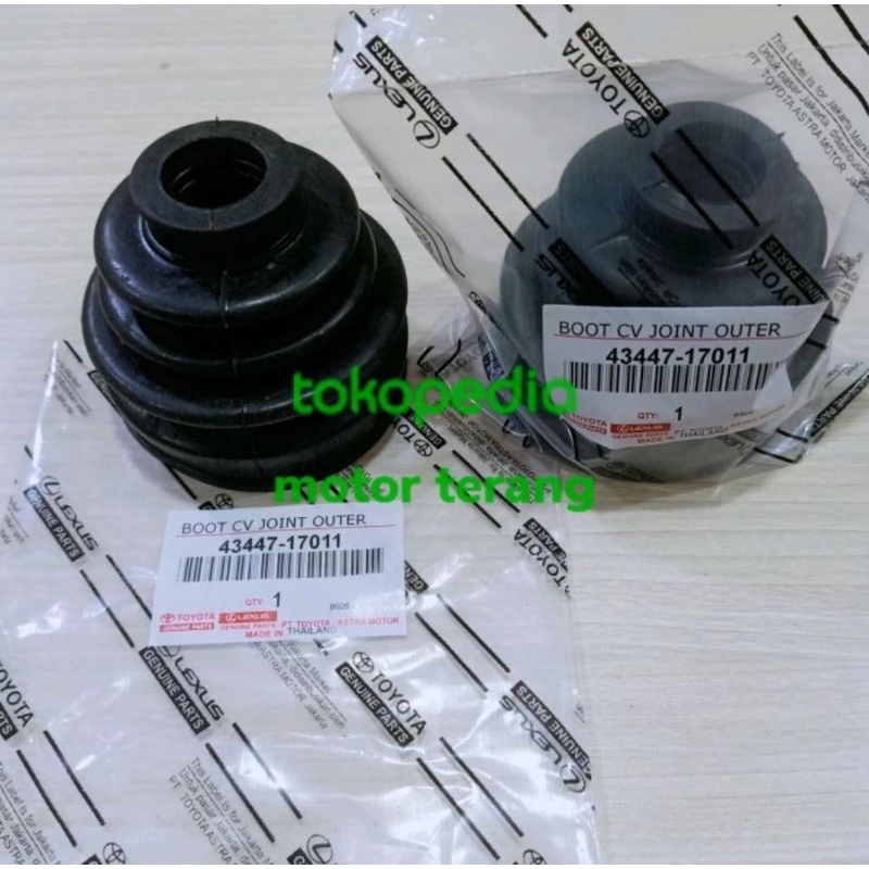 BOOT CV JOINT OUTER KARET BOOT CV JOINT LUAR TOYOTA YARIS VIOS ORIGINAL