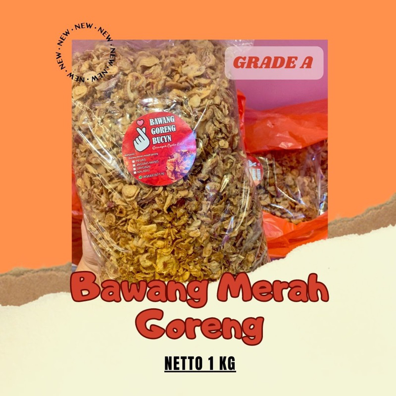 

Bawang Goreng Mojokerto 1Kg || Grade A
