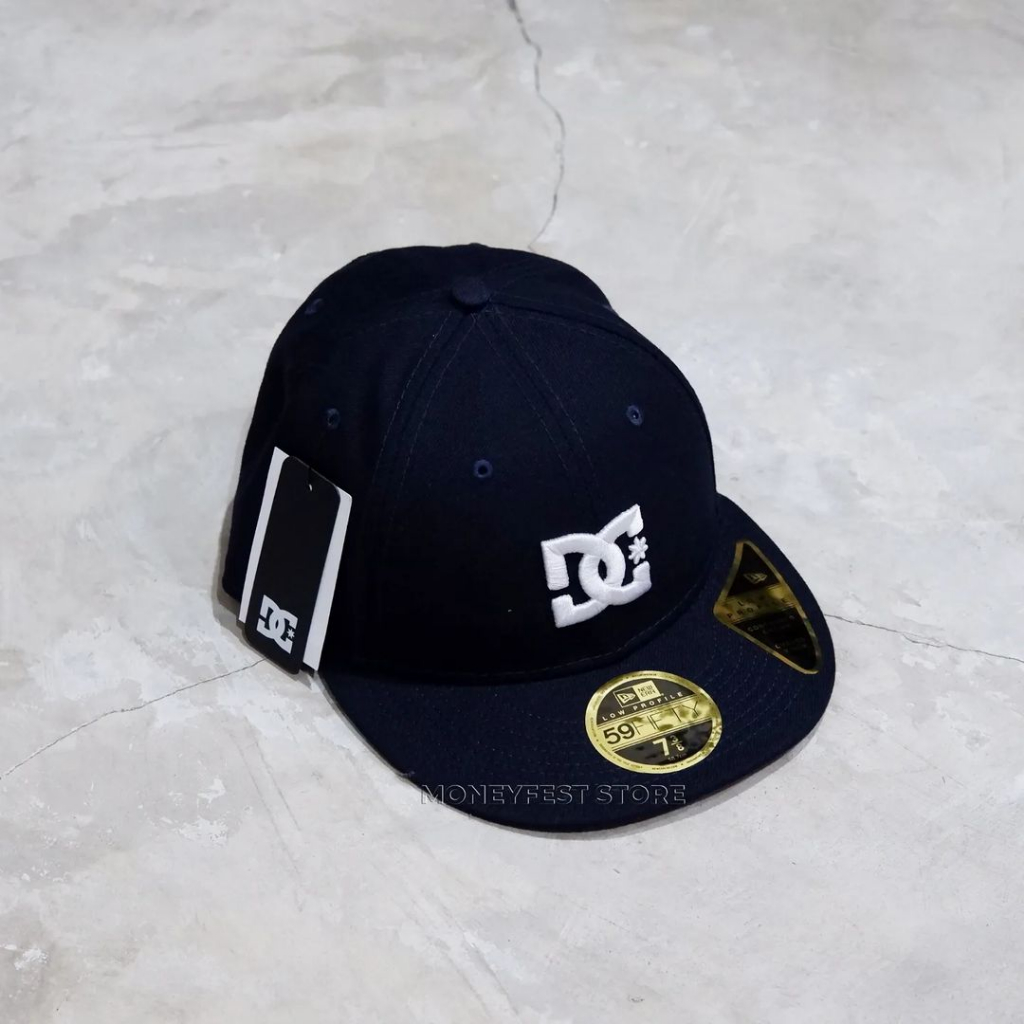 DC x NEW ERA NAVY BLACK LO PRO CAP ADYHA04092