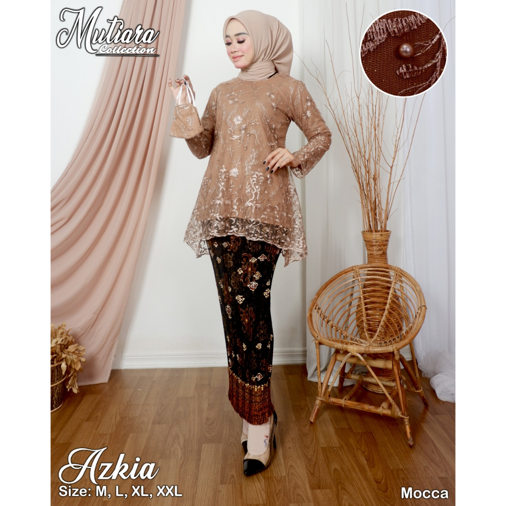 AZKIA//KEBAYA RINJANI//RINJANI AZKIA//KEBAYA PESTA//SERGAMAN KONDANGAN//PRODUK TERLARIS//KEBAYA WISU